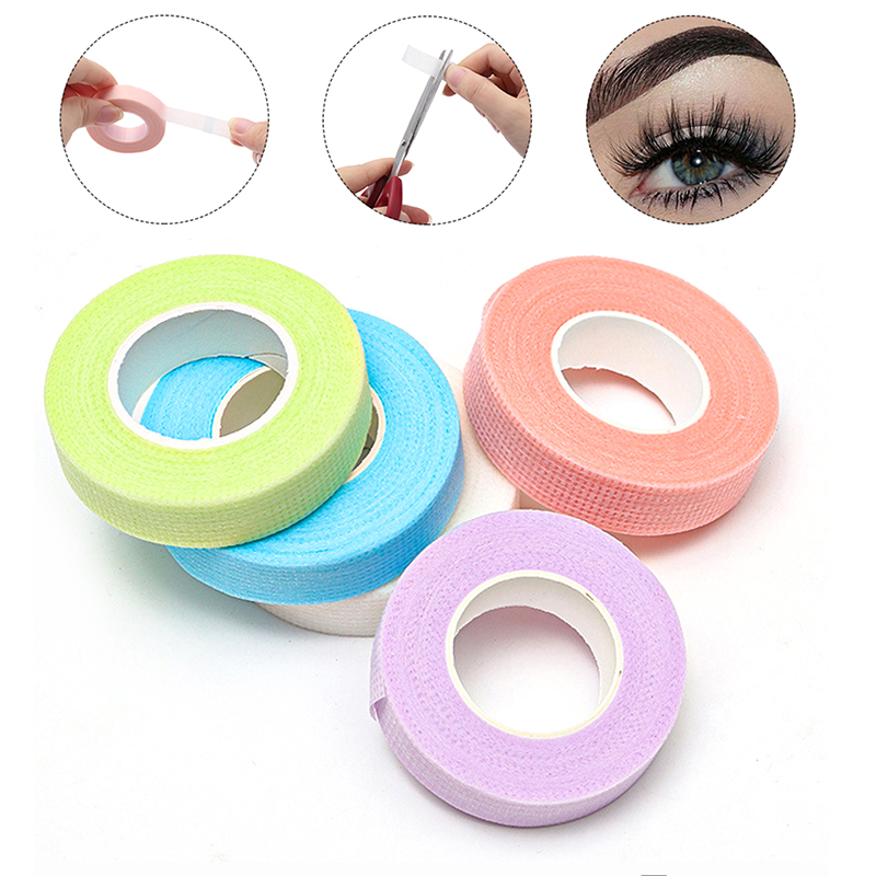 Medical Tape - 5 Rolls Mix Colors Micropore Eyelash