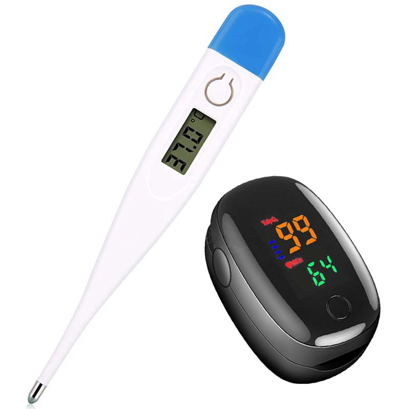 Pulse Oximeter - Pulse Oximeter Finger Medical Household Thermometer
