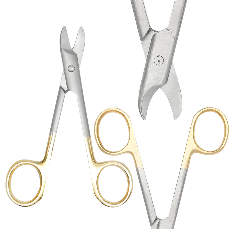 Medical Scissors - 1pc Metal Crown Scissors Stainless Steel