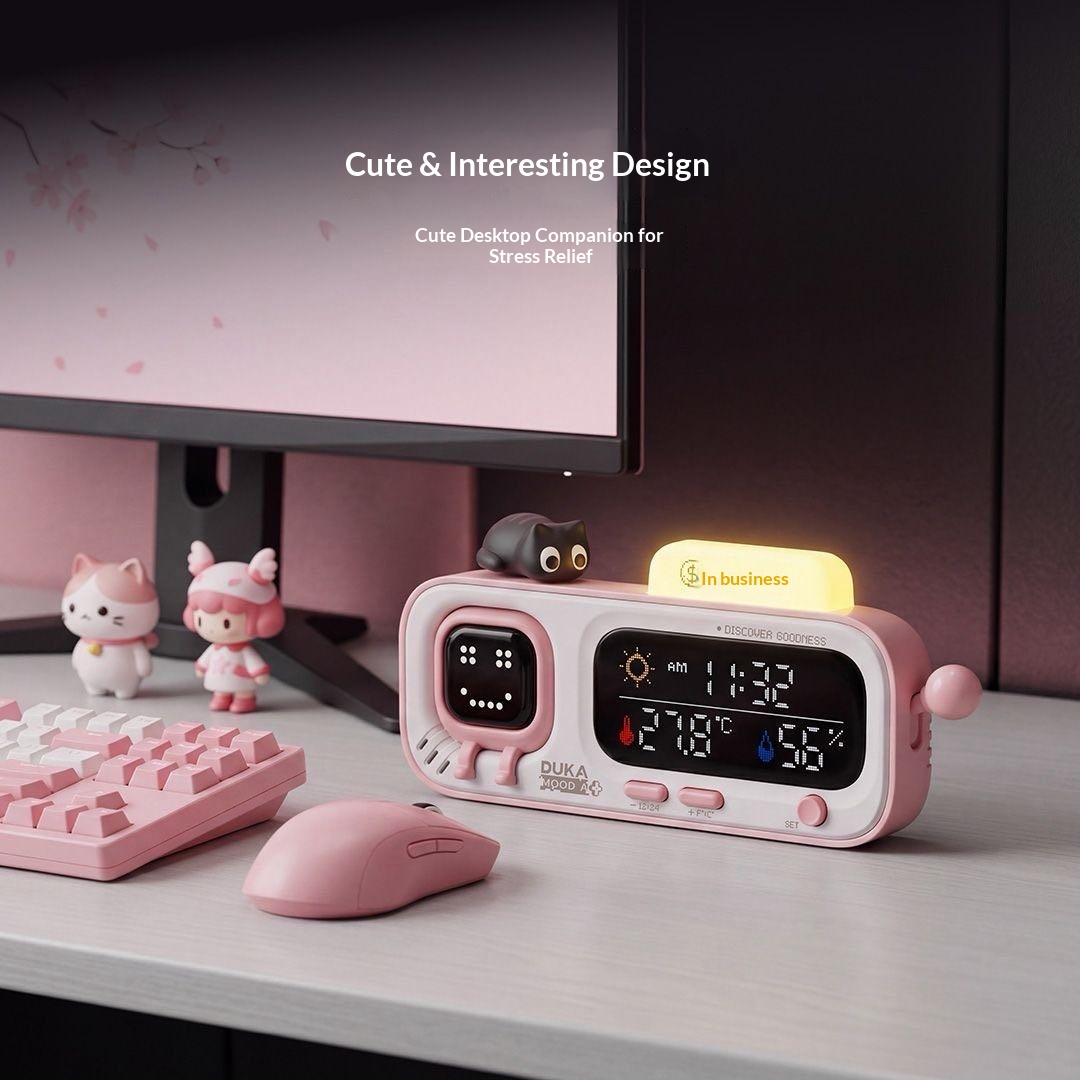 DUKA MOODA Smart Desktop Tempe - đánh giá và giá Thermometer Digital