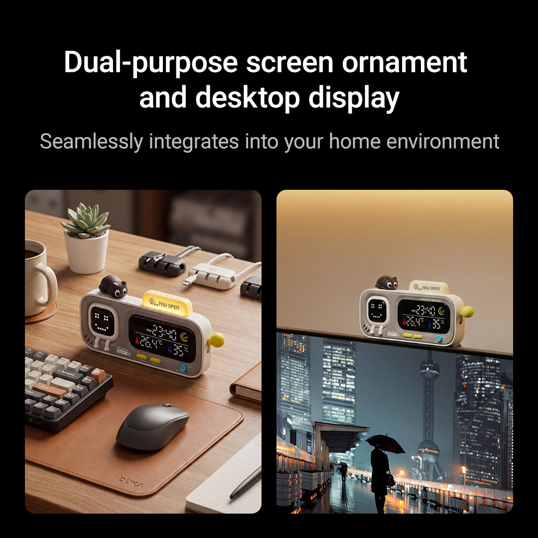 DUKA MOODA Smart Desktop Tempe - đánh giá và giá Thermometer Digital