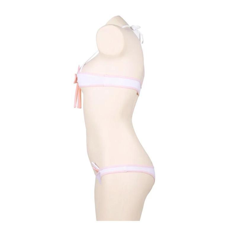 Lolita Anime Pink Bow Mini Bik - đánh giá và giá Bandage