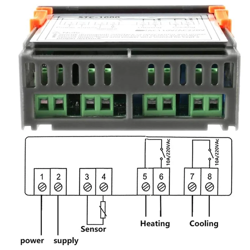 STC-1000 kỹ thuật số LED điều  - đánh giá và giá Lab Incubator