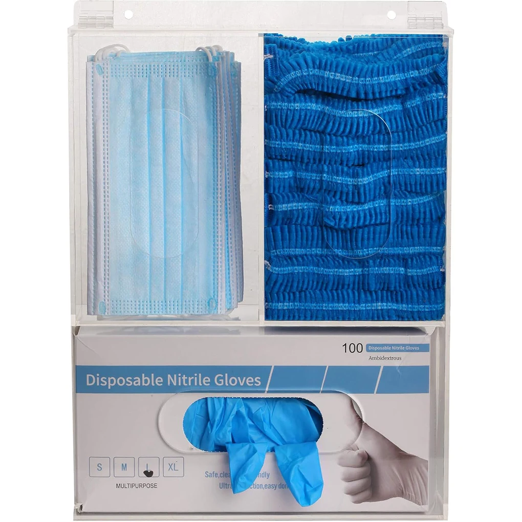3 Grids Acrylic Glove Holder T - đánh giá và giá Medical Gloves