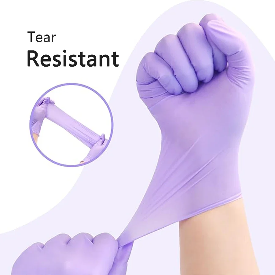 10-100pcs Disposable Purple Ni - đánh giá và giá Medical Gloves