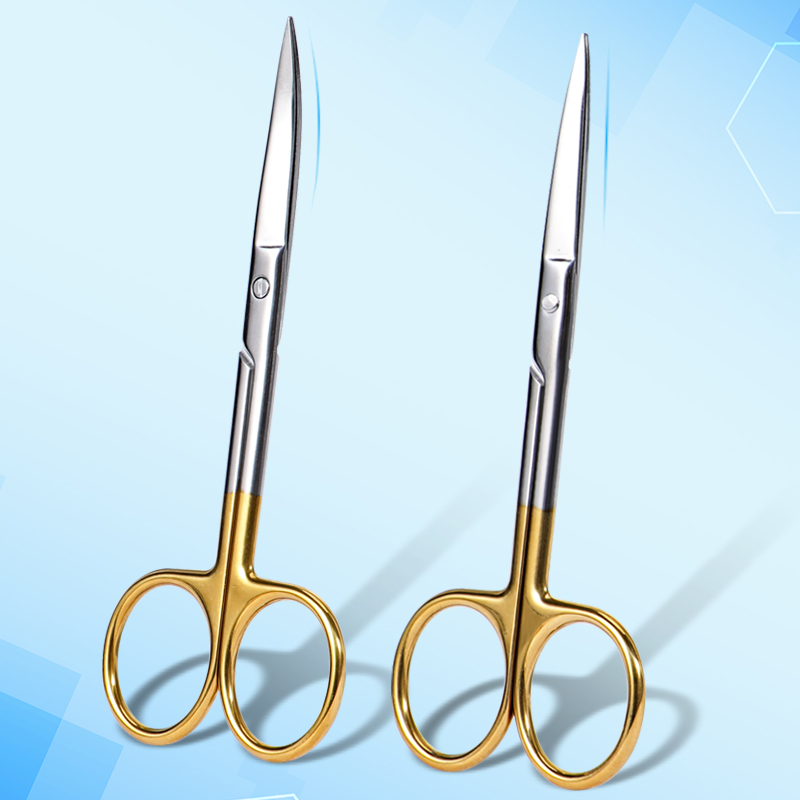 1pc Dental Gold Handle Scissor - đánh giá và giá Medical Scissors