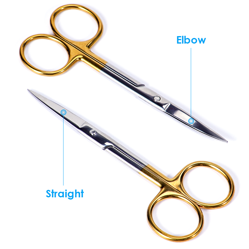 1pc Dental Gold Handle Scissor - đánh giá và giá Medical Scissors