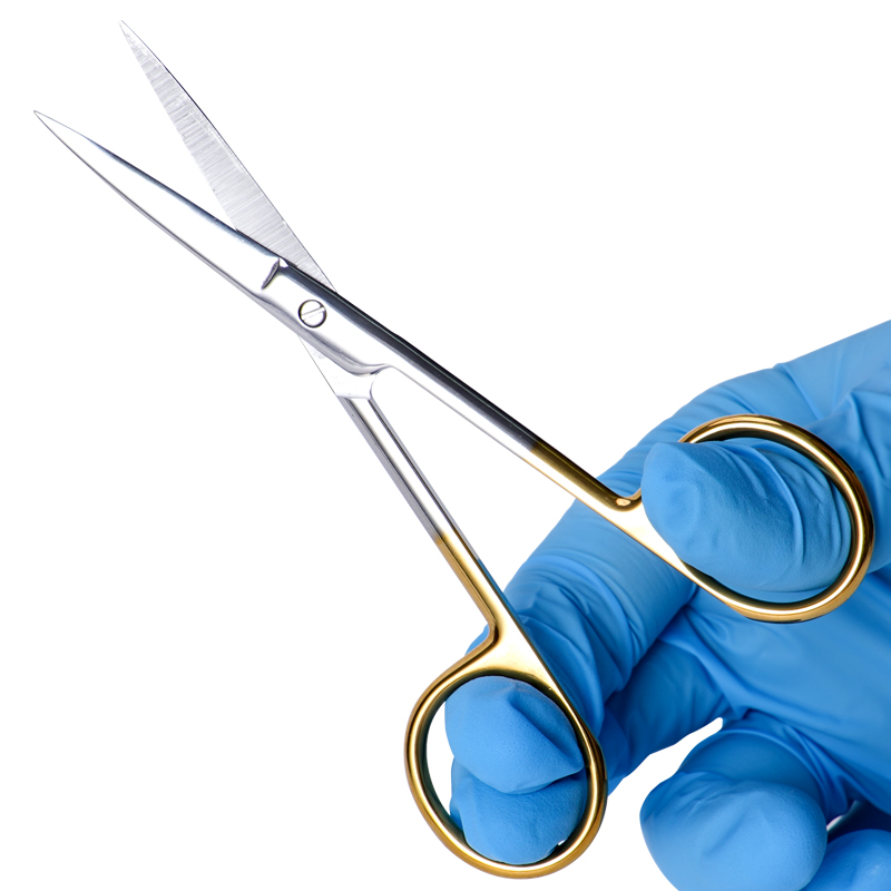 1pc Dental Gold Handle Scissor - đánh giá và giá Medical Scissors