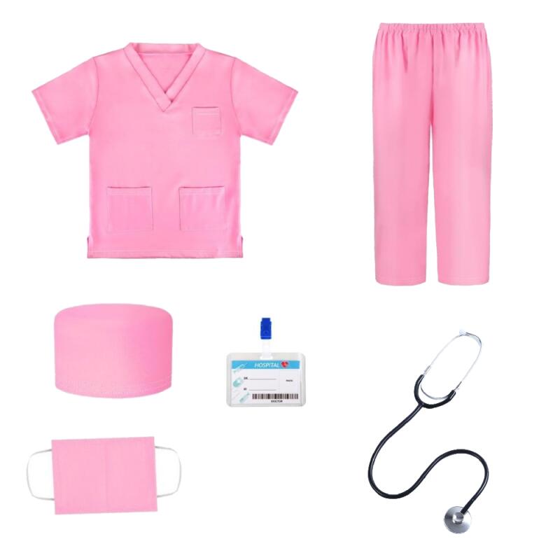 Kids Doctor Scrubs Costume Set - đánh giá và giá Stethoscope