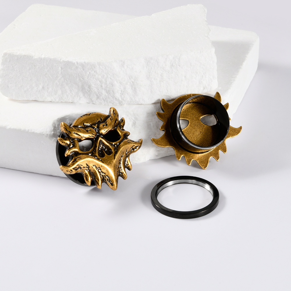 1/2PCS Retro Golden Orc Mask E - đánh giá và giá Surgical Mask