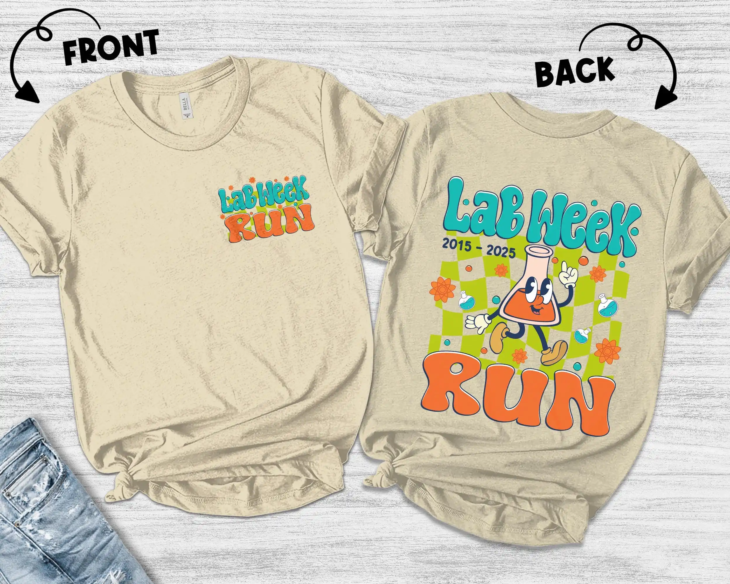 Retro Lab Week 2025 T Shirt Ru - đánh giá và giá Medical Lab Week 2025