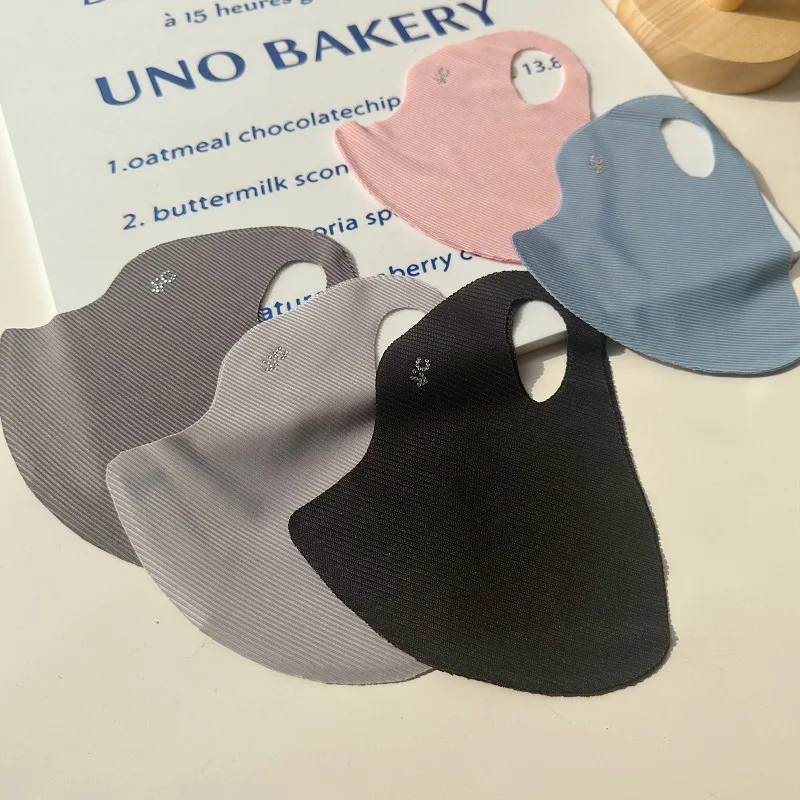 5 Color Threaded Ice Silk Mask - đánh giá và giá Surgical Mask