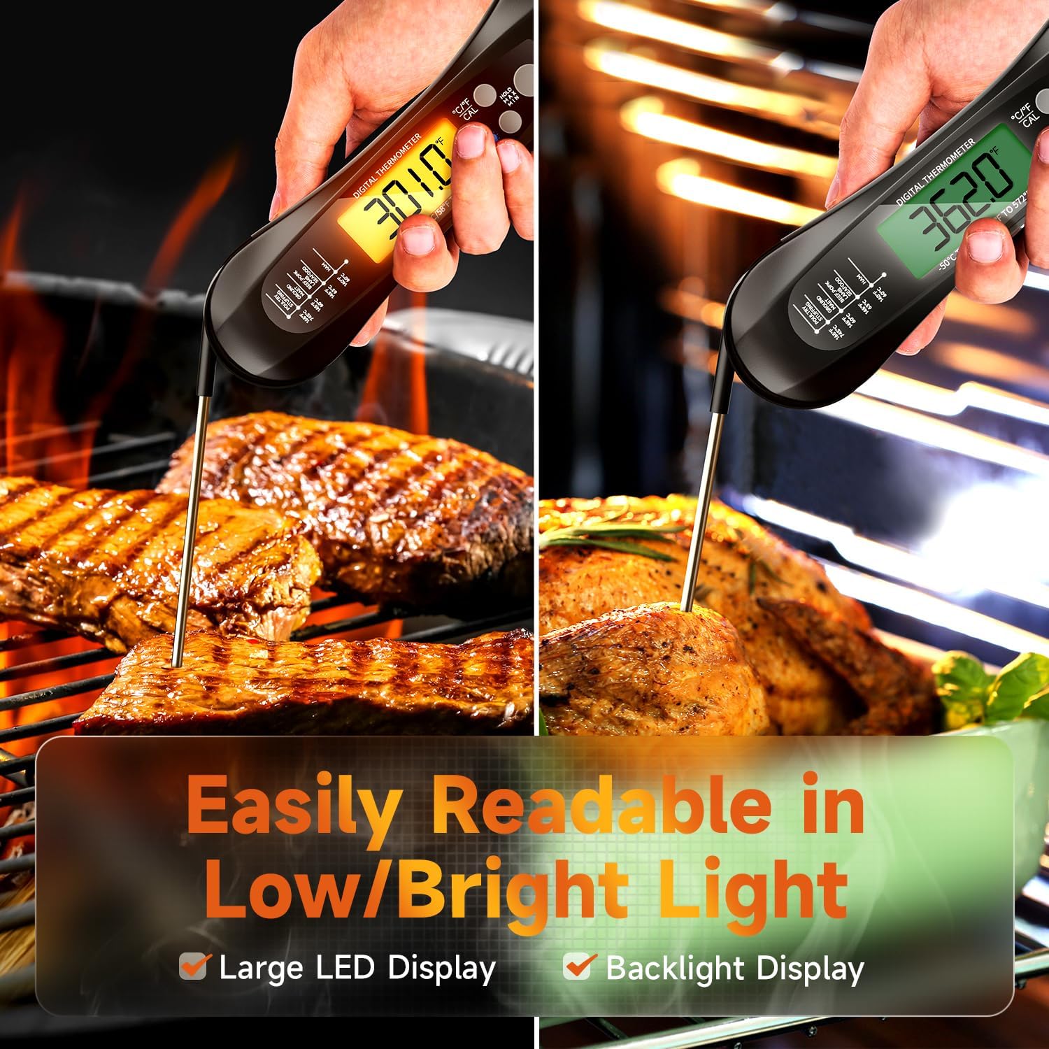 Digital Instant Read Meat Ther - đánh giá và giá Thermometer Digital
