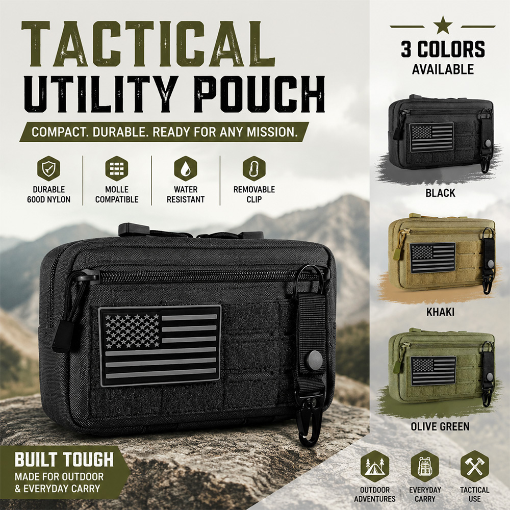 Tactical Molle EDC Pouch Outdo - đánh giá và giá First Aid Kit