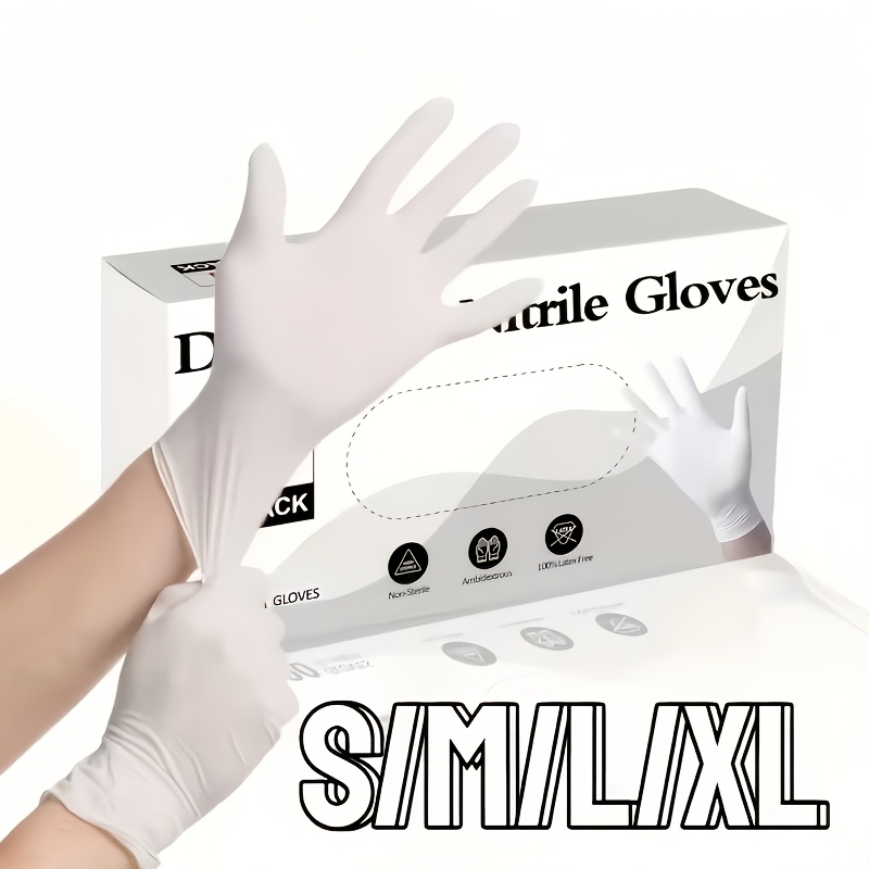 Heavy Duty White Nitrile Glove - đánh giá và giá Medical Gloves