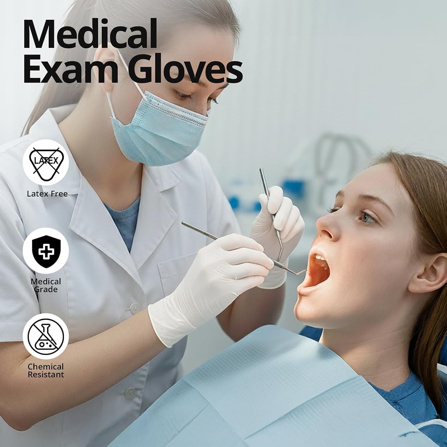 Heavy Duty White Nitrile Glove - đánh giá và giá Medical Gloves