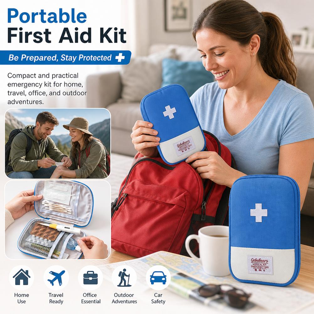 Large Capacity Portable First  - đánh giá và giá First Aid Kit