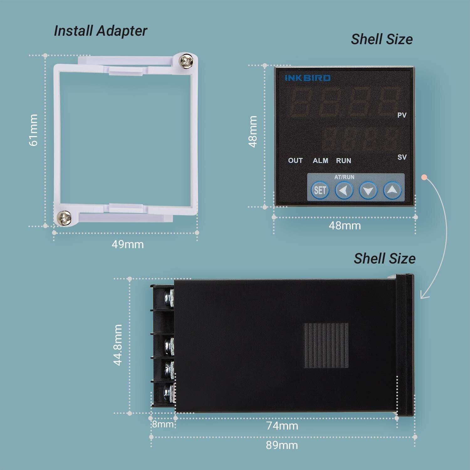 INKBIRD ITC-106VH PID Temperat - đánh giá và giá Lab Incubator