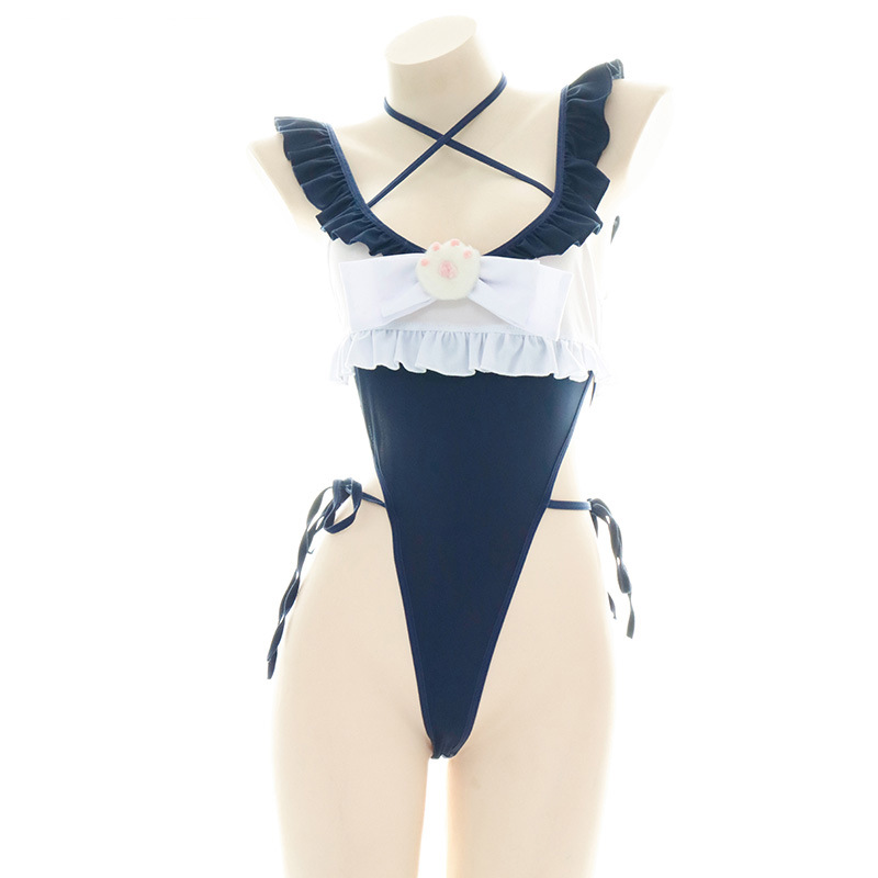 Cute Ruffled Edge One Piece Sw - đánh giá và giá Bandage