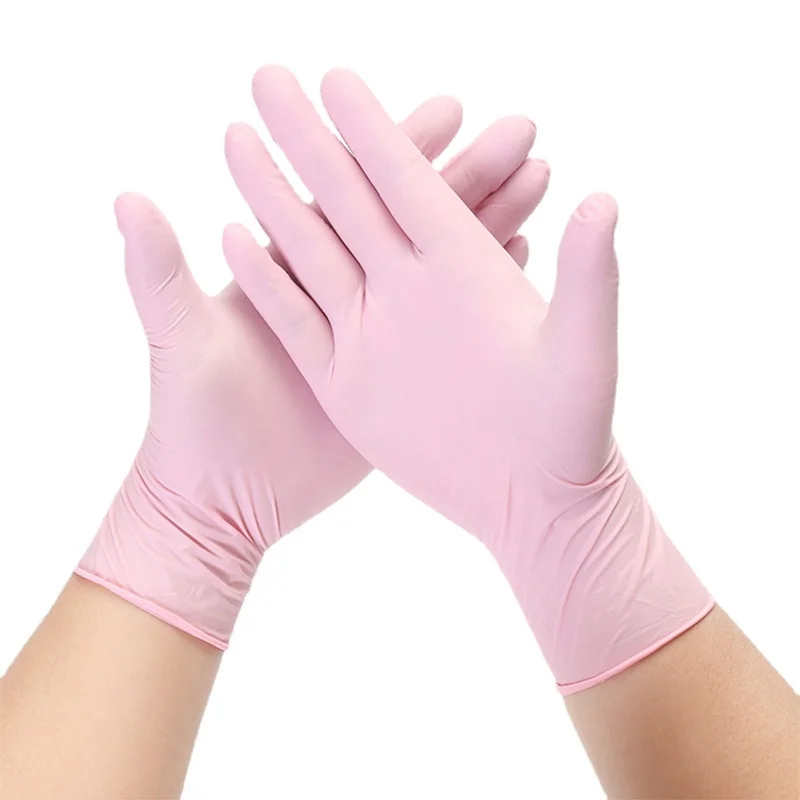 20/50/100PCS Pink Nitrile Glov - đánh giá và giá Medical Gloves