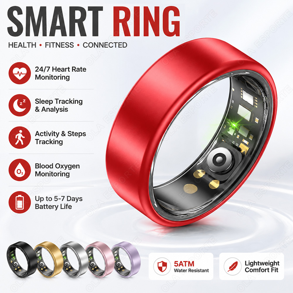Smart Ring Heart Rate Blood Pr - đánh giá và giá Blood Pressure Monitor