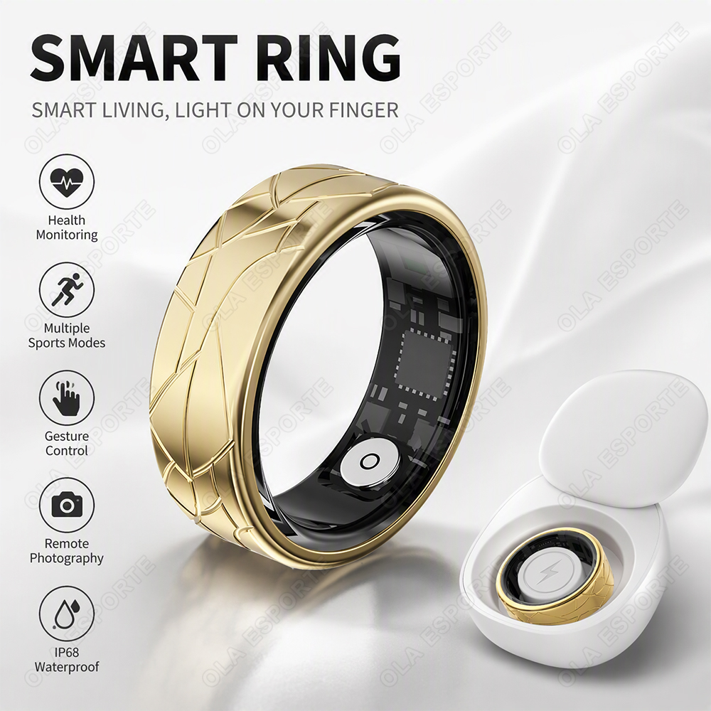 Stainless Steel Smart Ring Wat - đánh giá và giá Blood Pressure Monitor