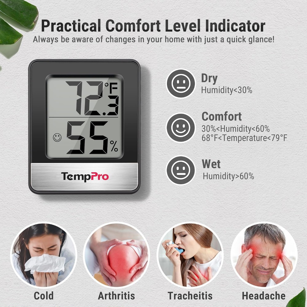 Digital Hygrometer Indoor Ther - đánh giá và giá Thermometer Digital