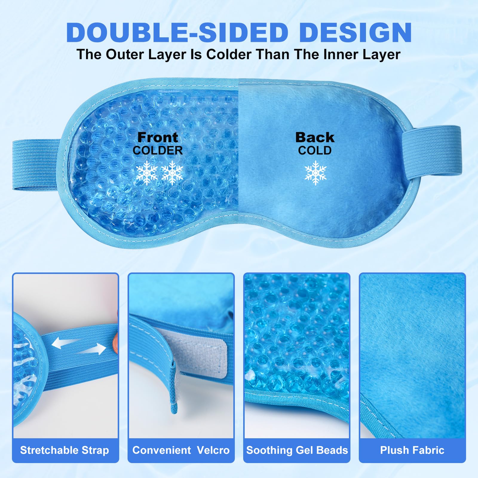Cooling Eye Mask for Puffy Eye - đánh giá và giá Surgical Mask