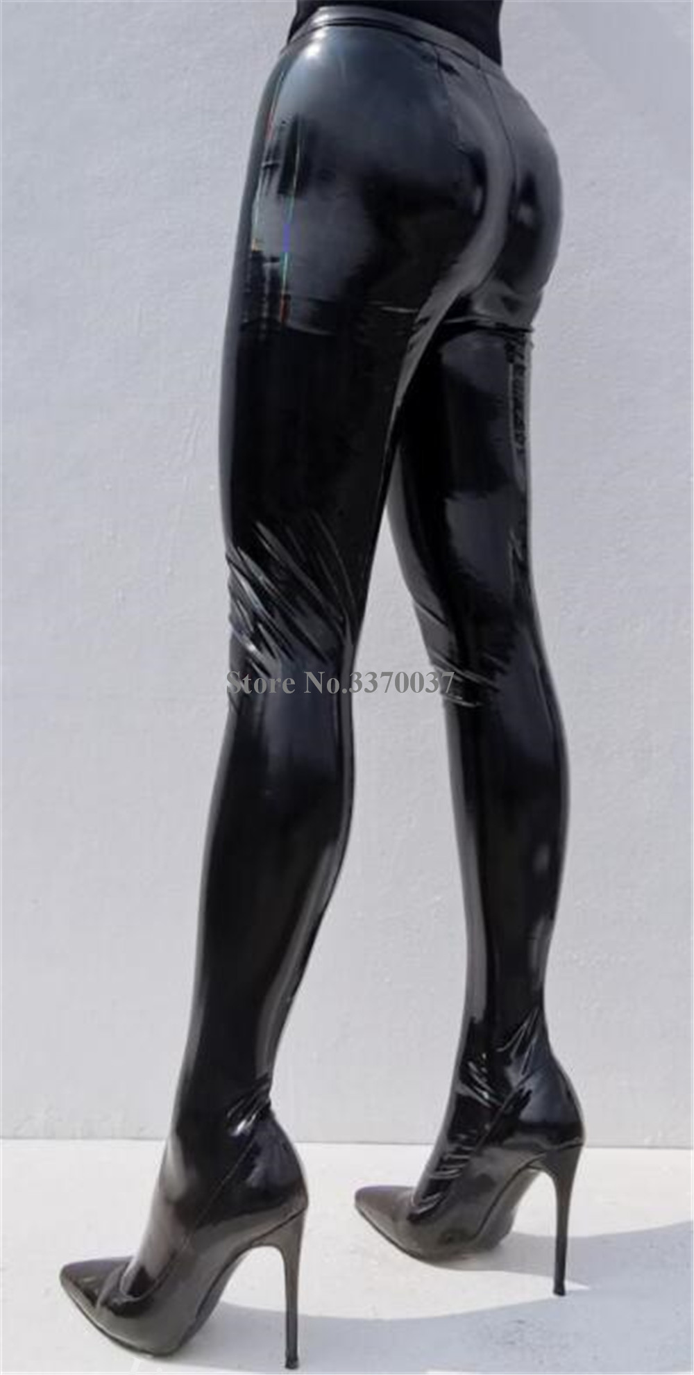 Linamong Sexy Black Patent Lea - đánh giá và giá Bandage
