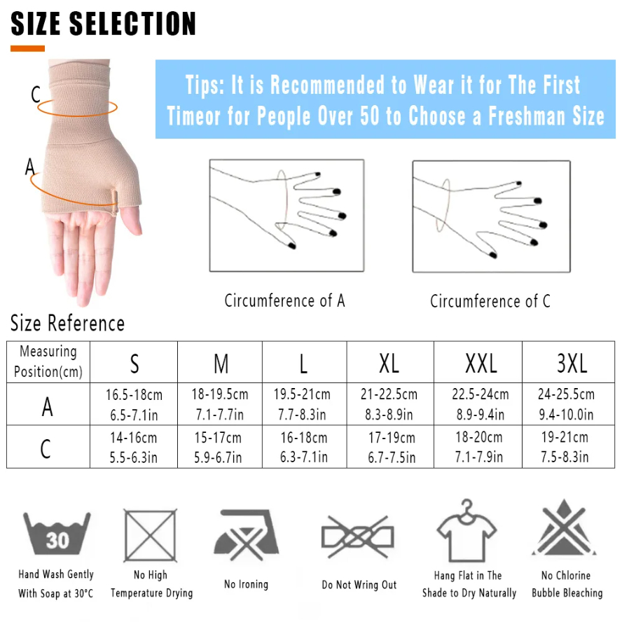 2pcs/Pair Medical Compression  - đánh giá và giá Medical Gloves