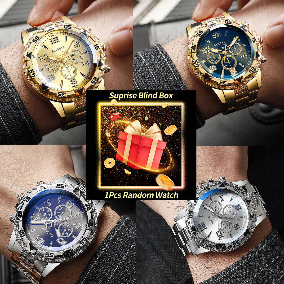1PC Surprise Mystery Watch Bli - đánh giá và giá Bandage