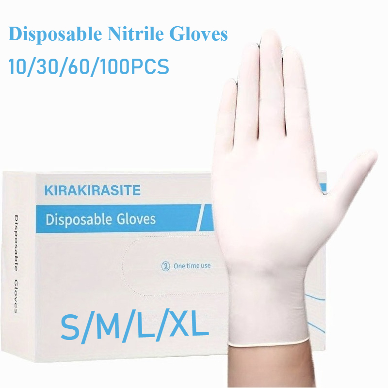 White Nitrile Disposable Glove - đánh giá và giá Medical Gloves