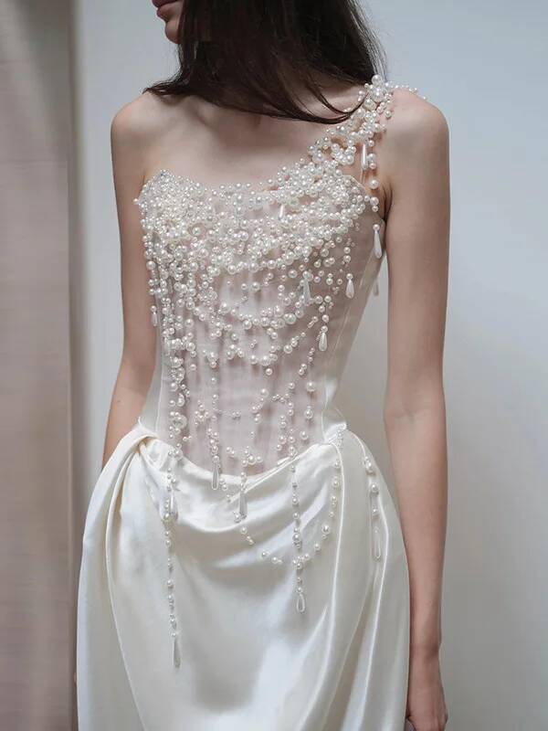 Cos 2025 French Strapless Even - đánh giá và giá Bandage